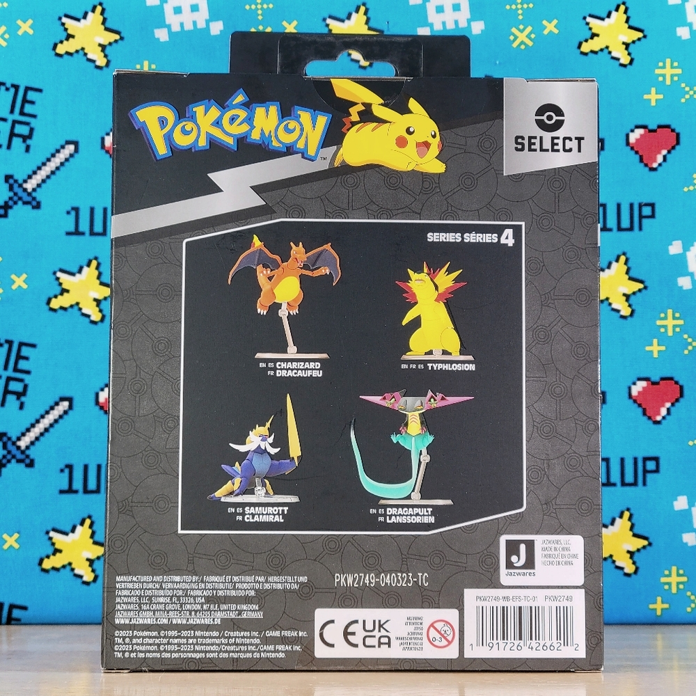 Jazwares Pokemon Samurott 6" Select Series Collectible Action Figure New - Picture 4 of 9